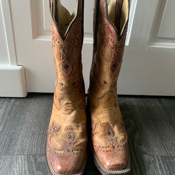 Corral square toe boot size 7 - Picture 2 of 6